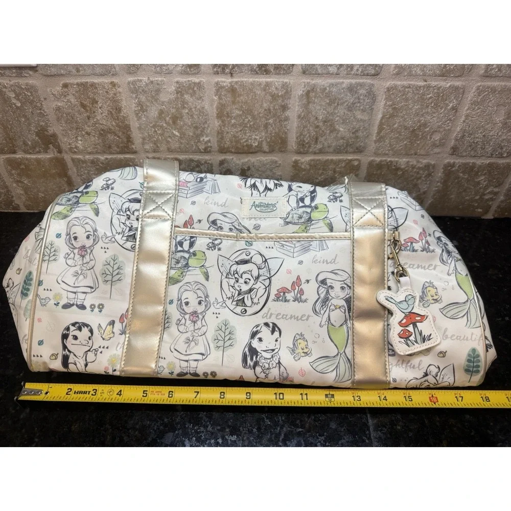 Disney Animators‎ Collection Duffel Bag Girls One Size Princess All Over Print